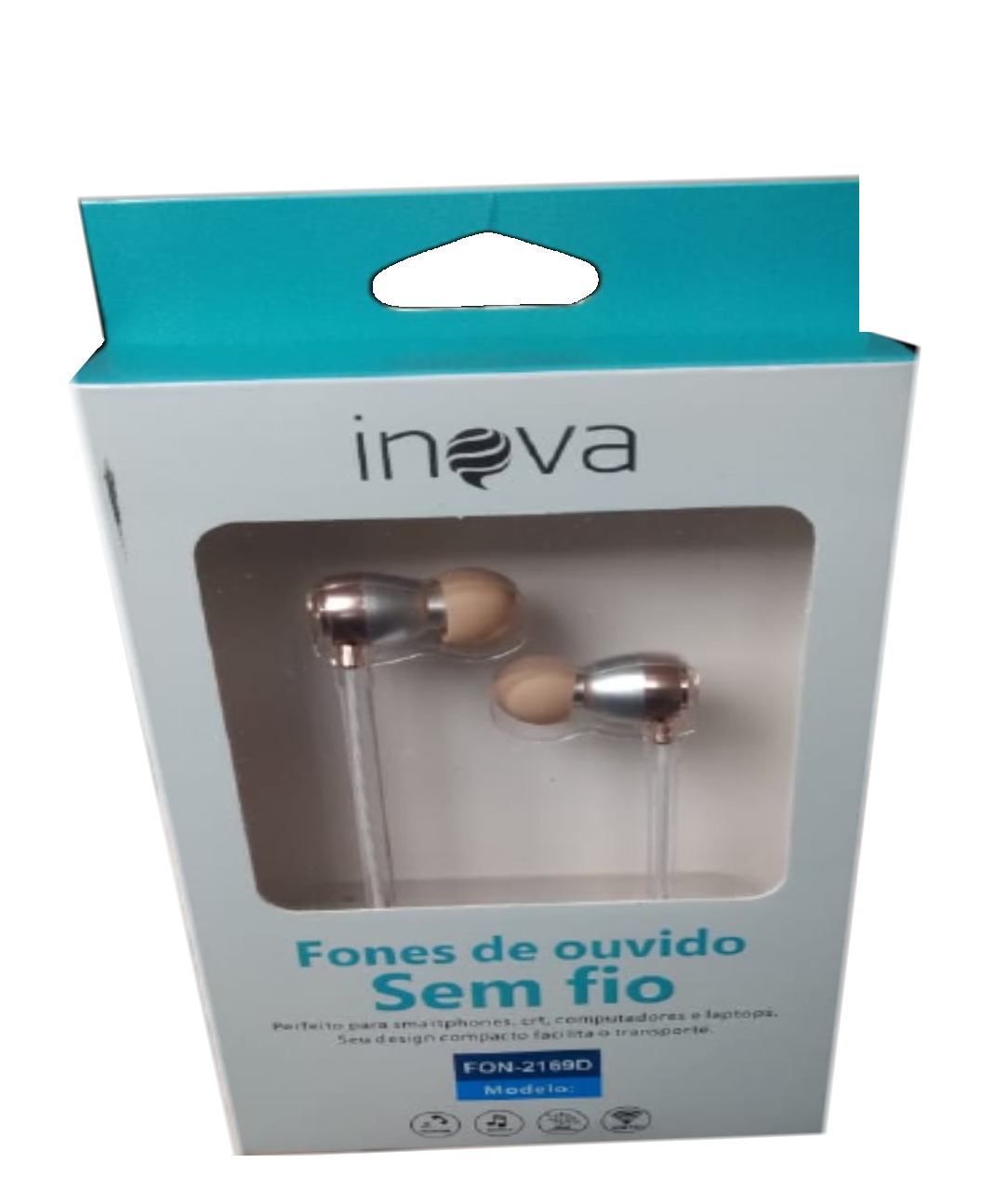  - Fones - Central - unidade    Cod. FONE DE OUVIDO FON-2169D